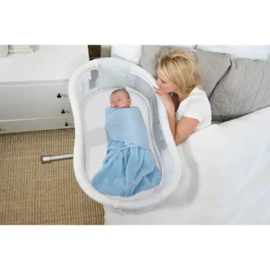 HAlo Innovations Bassinest Organic Fitted Sheet - White image {1}