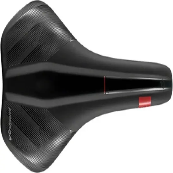 Prologo Akero AGX Saddle - Black 143mm Width Ti-Rox Rails Synthetic image {1}