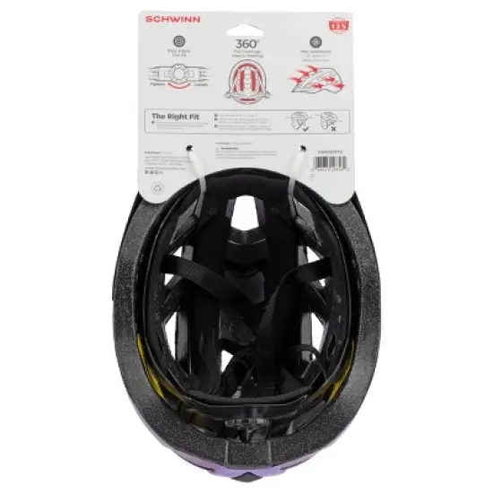 Schwinn Dash Kids' Helmet - Purple/Lavender image {4}