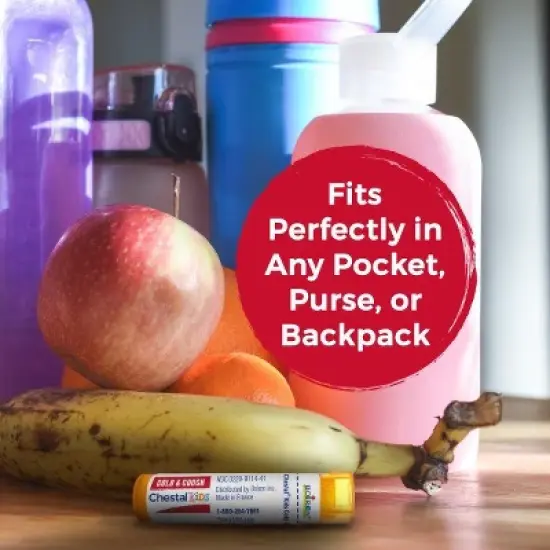 Chestal Kids Pellets 2 MDT by Boiron Homeopathic Medicine For Cough & Mucus Relief  -  2 Tubes Pellet image {8}