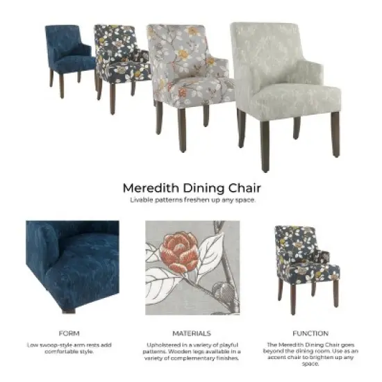 Meredith Dining Chair -Homepop  image {8}