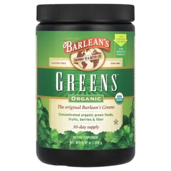 Barlean's Organic Greens&trade;, 8.47 oz (240 g) image {4}