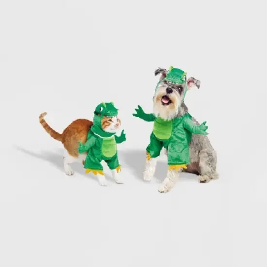 Halloween Frontal T-Rex Cat and Dog Costume - Hyde & EEK! Boutique&trade; image {5}