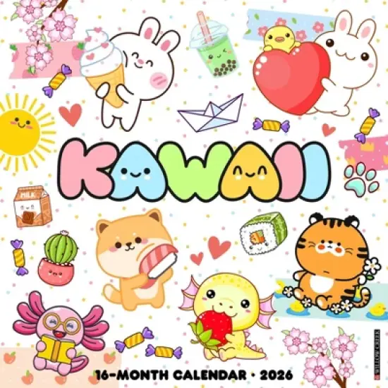 Willow Creek Press 2026 Kawaii Wall Calendar image {5}