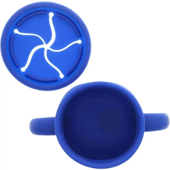 Pavilion Gift Company - I'm Handsome - 3.5" Silicone Snack Bowl with Lid - Dining Bowls image {4}