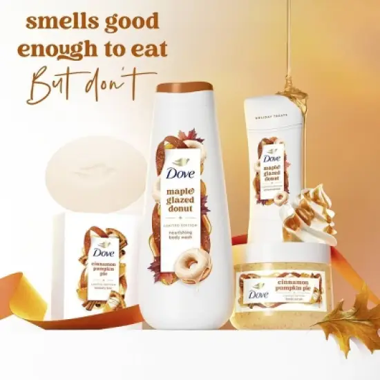 Dove Beauty Limited Edition Fall Holiday Treat Antiperspirant & Deodorant Stick - Maple Glazed Donut - 2.6oz image {6}