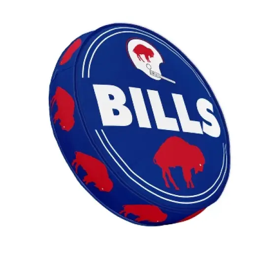 NFL Buffalo Bills Vintage Circle Novelty Plushlete Throw Pillow image {3}