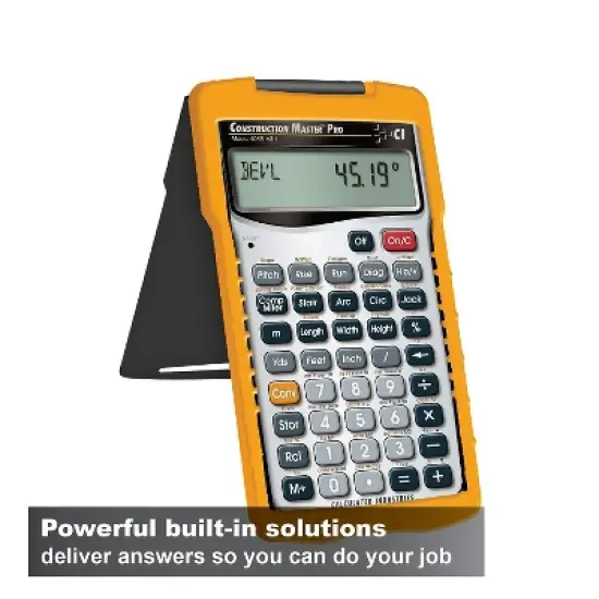 Calculated Industries Construction Master Pro III Series 4065 11-Digit Construction Calculator image {2}