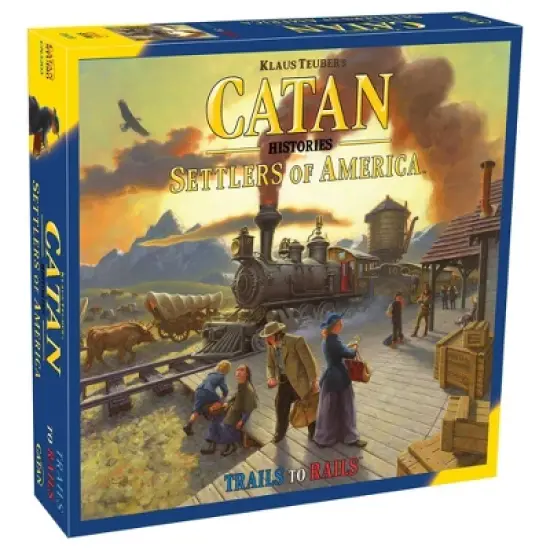 Mayfair Games Catan Histories Settlers of America Trails to Rails Board Game: Strategy Game for 3-4 Players image {5}