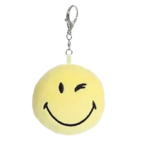 Aurora Mini Wink Clip-On SMILEYWORLD Vibrant Stuffed Animal Yellow 3.5" image {5}