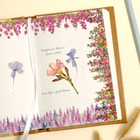 Wrapables Aesthetic Floral Vines PET Washi Tapes for Scrapbooking, Stationery, Journaling, Diary, Card Making (Set of 3) image {2}