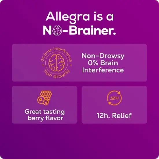 Allegra Children's Allergy Liquid Non-Drowsy Grape, 4 Oz image {5}