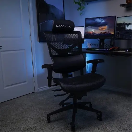 M5 Gaming Chair Black / Black image {8}