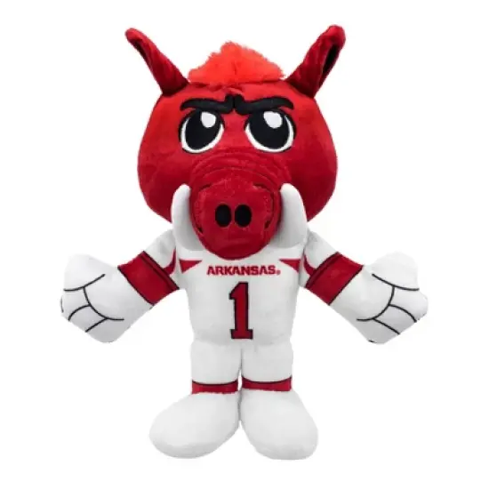 Bleacher Creatures Arkansas Razorbacks Big Red 8" Mascot Kuricha Sitting Plush image {2}