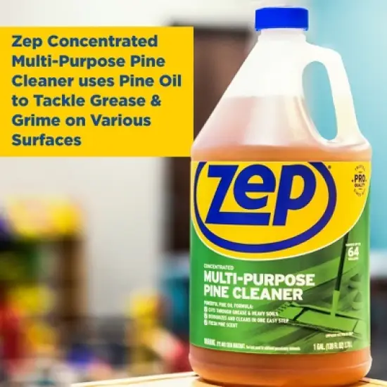 Zep Concentrated Multi-Purpose Pine Cleaner &ndash; Deodorize and Clean in One Step &ndash; 1 Gallon image {6}