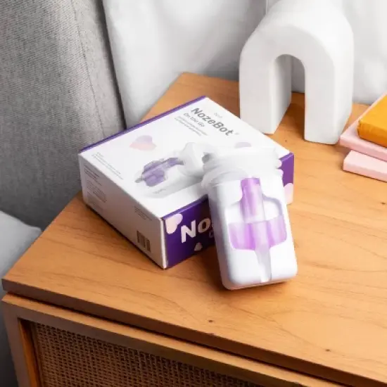 Dr. Noze Best NozeBot On the Go Baby Aspirator - Pediatric ENT- Designed Care for Mild Congestion image {7}