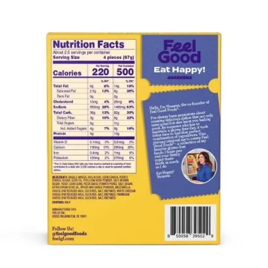 Feel Good Foods Gluten Free Frozen Pizza Bagels - 7oz image {2}