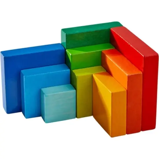 HABA Rainbow Cube - 3D Arranging Game (Made in Germany) image {3}