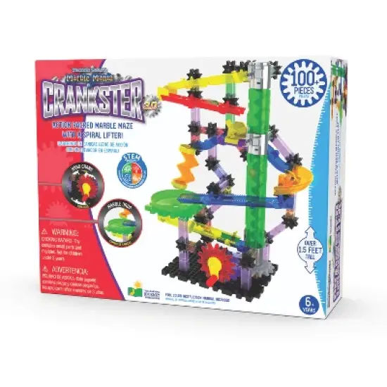 The Learning Journey Techno Gears Marble Mania Crankster 3.0 (100+ pieces) image {3}