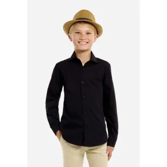 OppoSuits Teen Boys Button Up Shirts - Solid Color Shirts image {2}
