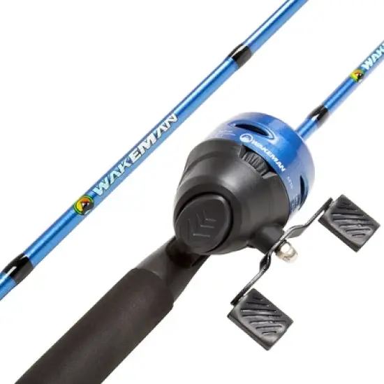 Leisure Sports Swarm Series Beginner Spincast Fishing Rod and Reel Combo - Blue image {1}