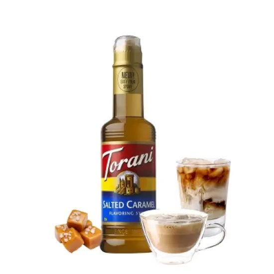 Torani Salted Caramel Syrup - 12.7 fl oz image {2}