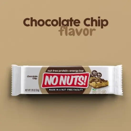 No Nuts! Chocolate Chip Nut-Free Snack Bars - 12 Bar Pack image {10}