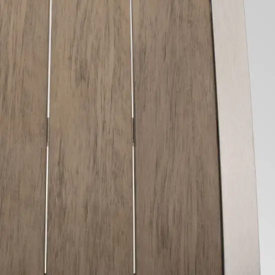 Cape Coral 3pc Aluminum Picnic Dining Set - Silver - Christopher Knight Home image {2}