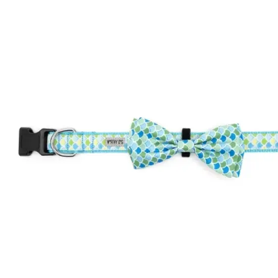 The Worthy Dog Mermaid Adjustable Bow Tie Accessory image {3}