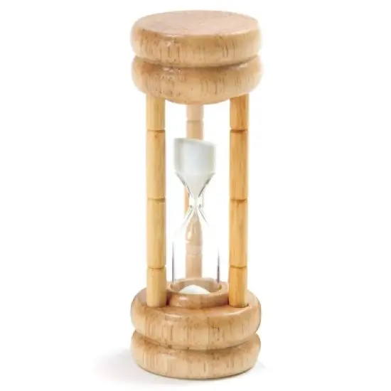 Norpro 3-Minute Wood Timer, Great for Cooking Eggs or Game Timer image {2}
