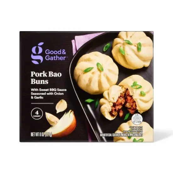 Frozen BBQ Pork Bao Buns - 8oz - Good & Gather&trade; image {4}