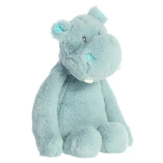 ebba Hugeez 15" Hippo Blue Stuffed Animal image {1}