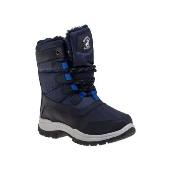 Beverly Hills Unisex Boys Girls Slip Resistant Faux Fur Lined Winter Snow Boots (Little Kid) image {8}