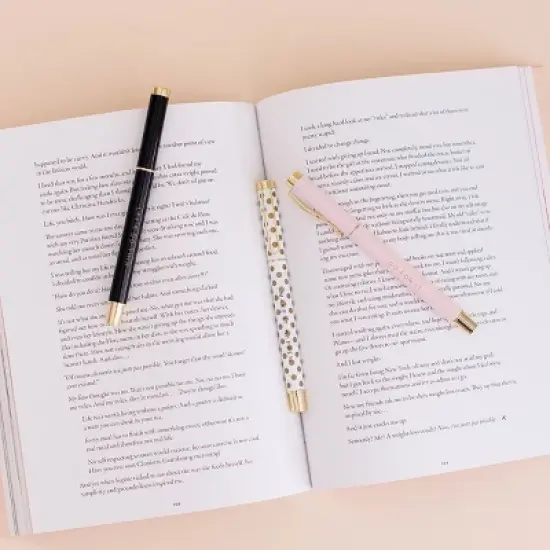 Sweet Water Decor Inspirational Metal Pen 3pc Set image {3}