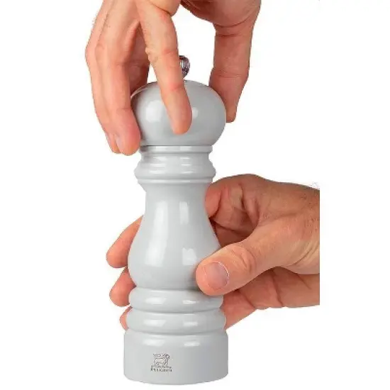 Peugeot | Paris u'Select Salt Mill, Wood, Pearl Grey, 18 cm - 7 in image {1}