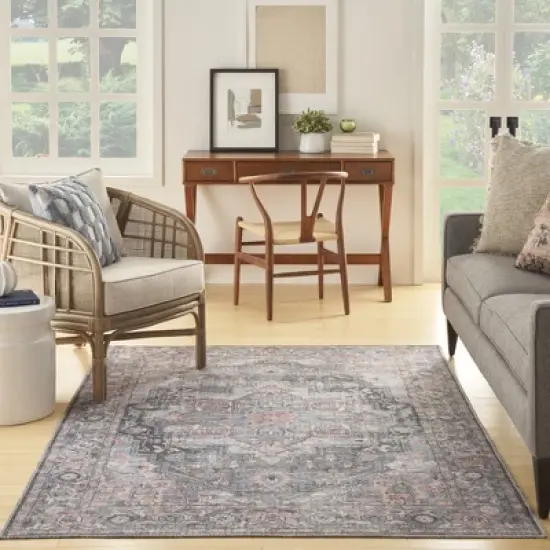 Nicole Curtis Machine Washable Series 1 Vintage Indoor Area Rug image {7}