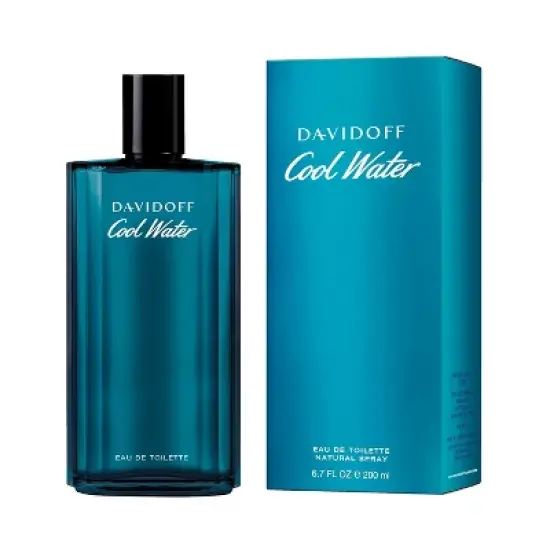 Davidoff Cool Water Eau de Toilette &ndash; Aromatic Men's Cologne &ndash; With Notes of Coriander, Mint, Lavender & Amber &ndash; Long Lasting Fragrance image {8}