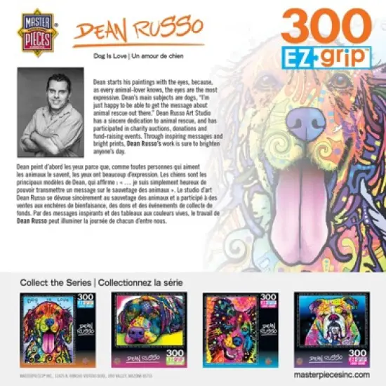 MasterPieces Inc Dean Russo Dog is Love 300 Piece Large EZ Grip Jigsaw Puzzle image {1}