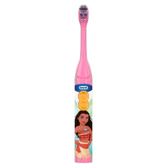 Oral-B Kids' Battery Powered Featuring Disney Princess Toothbrush - Soft image {1}