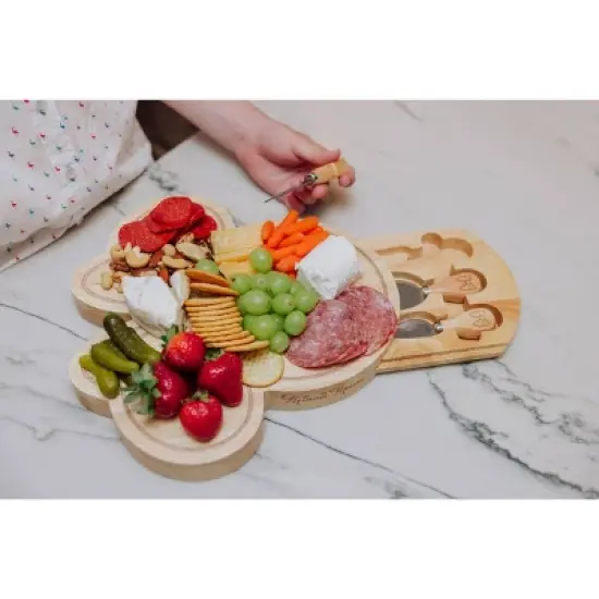 Toscana Minnie Mouse Head Shaped Parawood Cheese Board with Tools image {6}