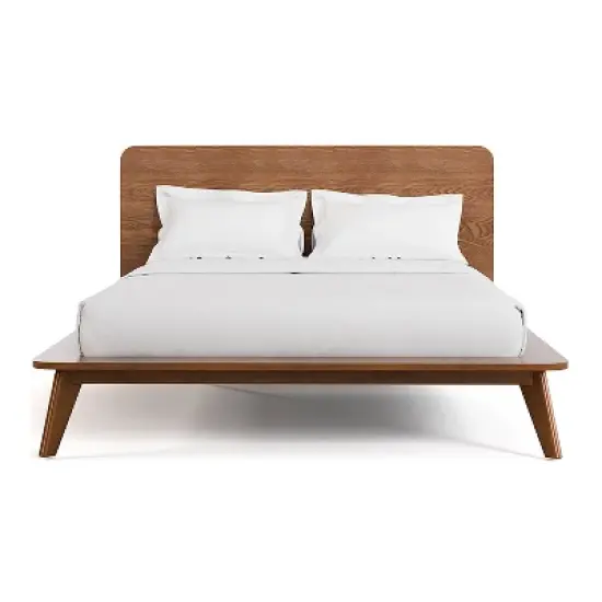 HOMES: Inside + Out Riverstone Mid-Century Modern Platform Bed image {8}