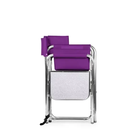 NCAA LSU Tigers Portable Camp Chair with Side Table image {3}