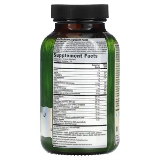 Irwin Naturals Body Fat Diet, System-Six Red, 72 Liquid Soft-Gels image {1}