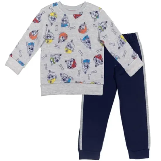 Paw Patrol Rocky Zuma Rubble Marshall Chase Fleece Sweatshirt and Pants Set Toddler image {9}