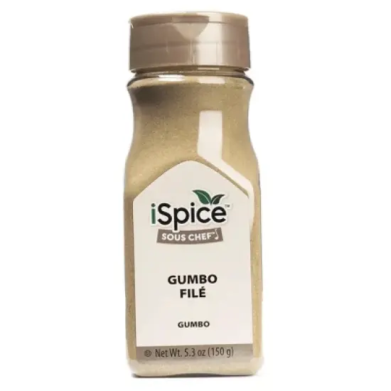 iSpice | Gumbo Fil&eacute; | 5.3 oz | Mixed Spices & Seasonings | Kosher | Robust Flavor image {2}