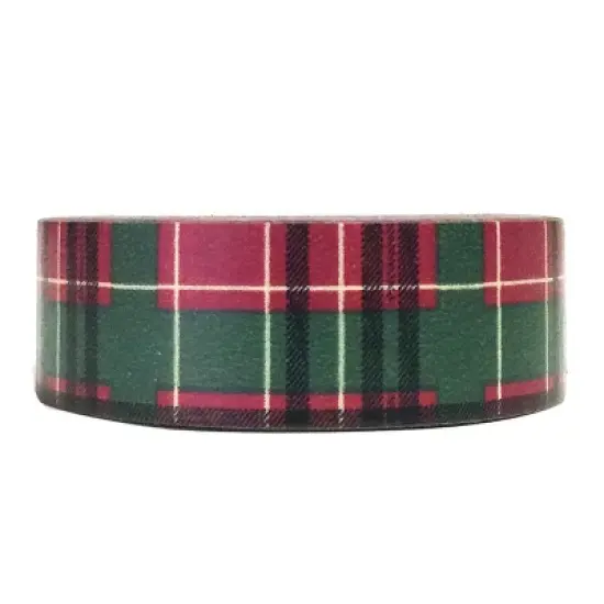 Wrapables Plaid Pattern Japanese Washi Masking Tape image {7}