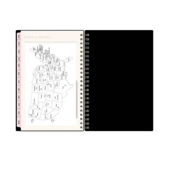 Blue Sky Brook Gossen Planner Pocket 5"x8" Weekly/Monthly Wirebound 15 Month Rainbow City Undated image {9}