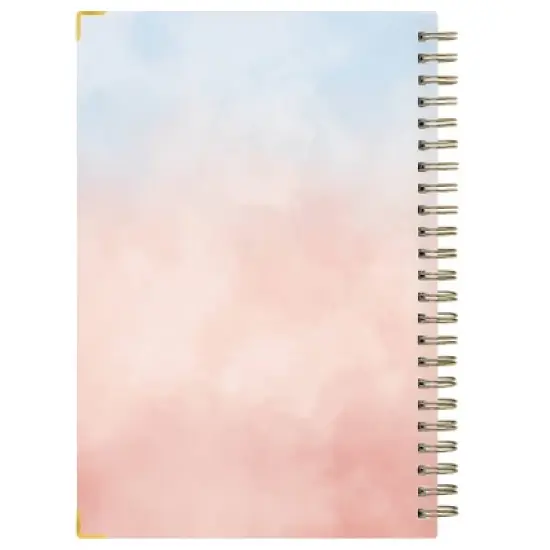 Ivory Paper Co 2024 Planner 5"x8" Weekly/Monthly Hard Cover Wirebound Mariah Dark image {12}