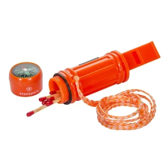 Stansport 5-in-1 Plastic Survival Whistle image {5}