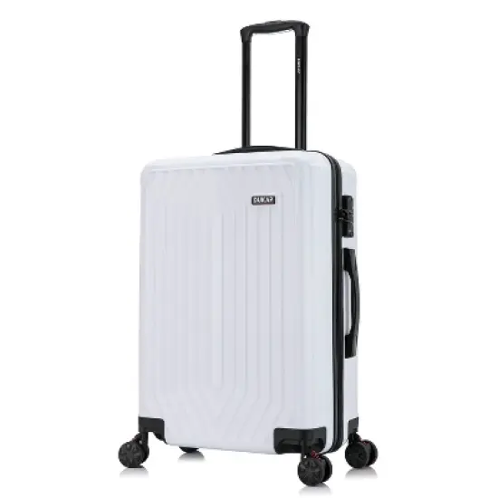 DUKAP STRATOS Lightweight Hardside Medium Checked Spinner Suitcase image {9}